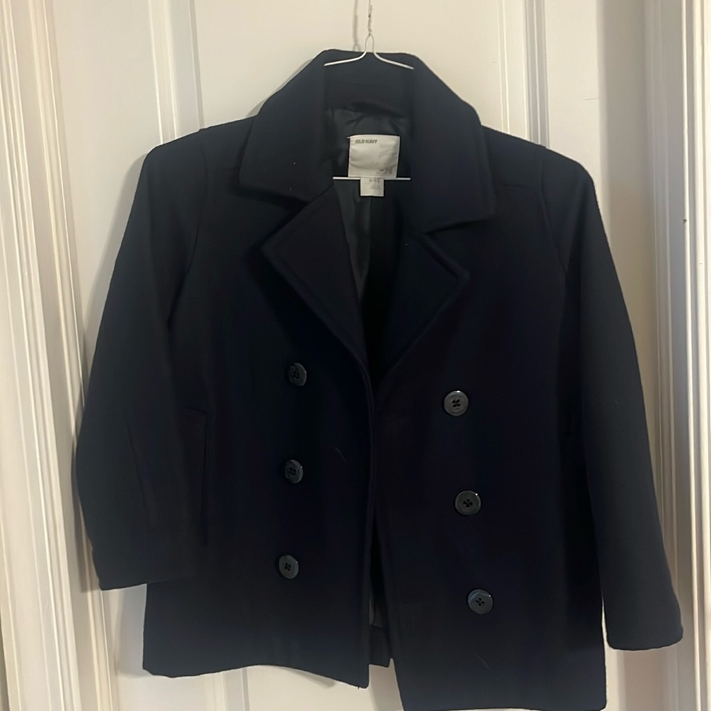 Old navy boys dress coat size small
